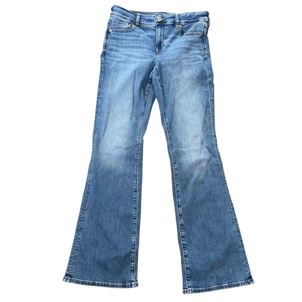American Eagle Kickboot Jeans Women’s 10 30W x 32L Light Wash NWT Stretch Denim